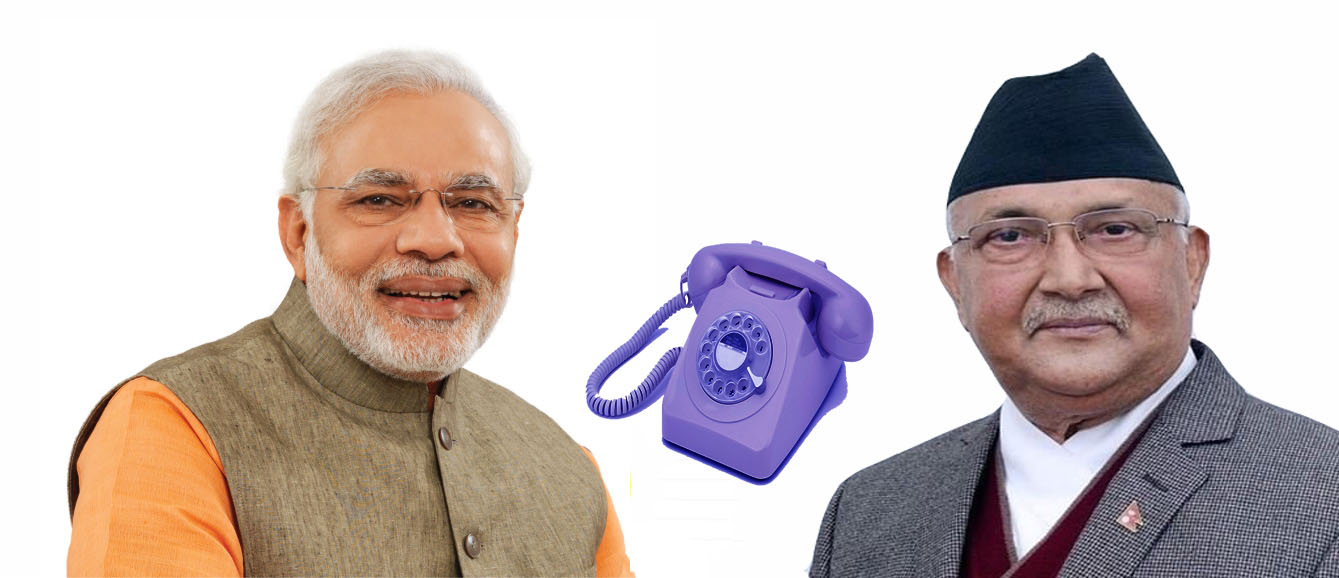 प्रधानमन्त्रीले दिए भारतीय समकक्षी मोदीलाई नेपाल भ्रमणको निम्तो