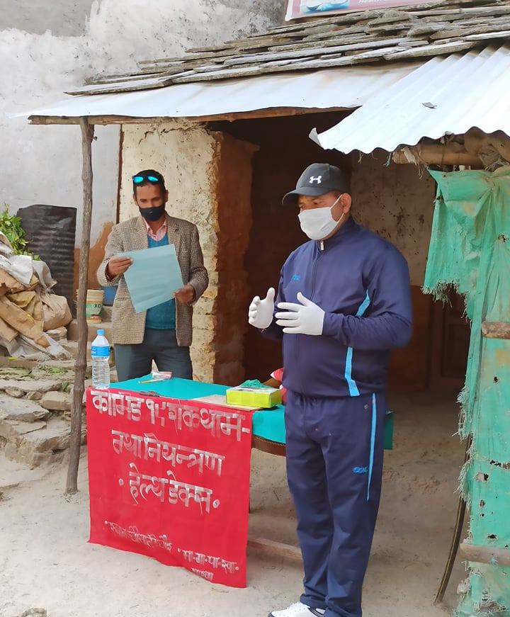 मालिकार्जुनको चैतलीचौरमा हेल्थ डेस्क, सतर्क भएर बस्न अध्यक्ष धामीको आग्रह