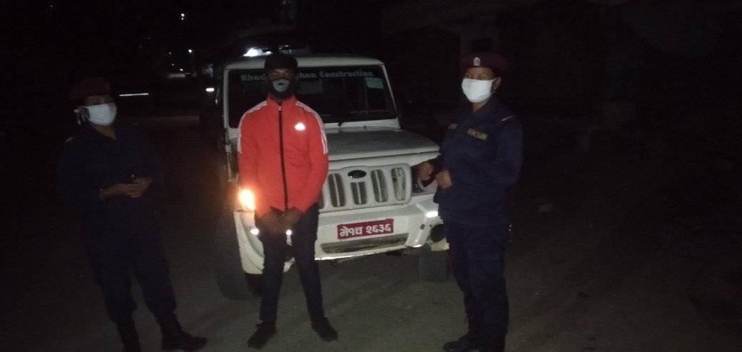 मेलम्चीमा अलपत्र परेका कामदारहरु घर फिर्ता