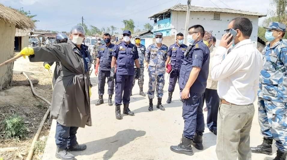 बारामा एकैदिन दुईजना कोरोना संक्रमित भेटिएपछि टोल सिल गर्ने प्रशासनको तयारी