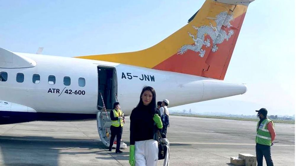 भुटानले आफ्ना २ जना नागरिक लिन काठमाडौँ चार्टर विमान पठायो