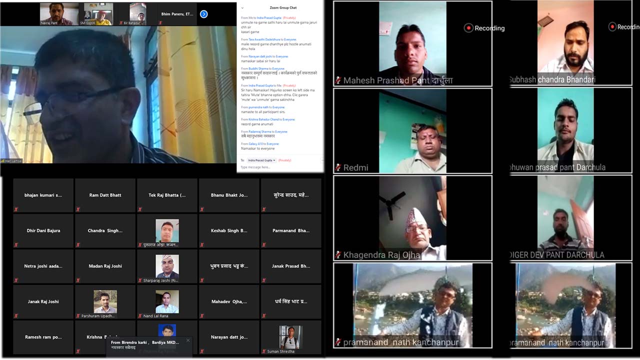शिक्षालाई प्रविधिमैत्री बनाउन अनलाइन तालिम सुरु