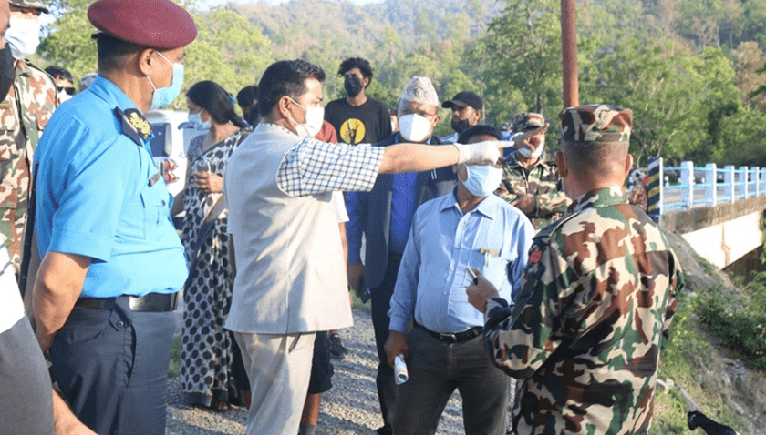 छिन्चुमा स्क्रिनिङ सेन्टर स्थापना