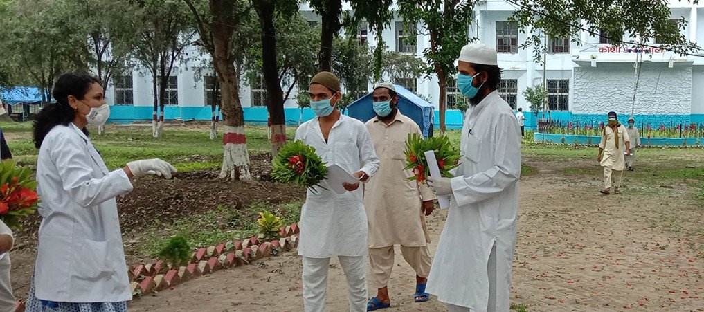 कोशी अस्पतालमा उपचाररत ८ जना कोरोना संक्रमित डिस्चार्ज