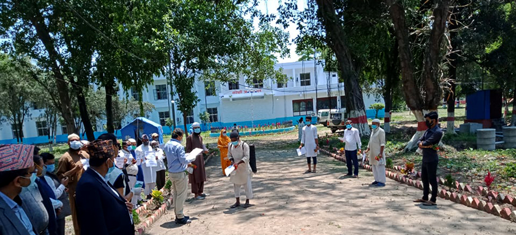 कोशी अस्पतालमा उपचाररत थप ८ जना कोरोना संक्रमित डिस्चार्ज