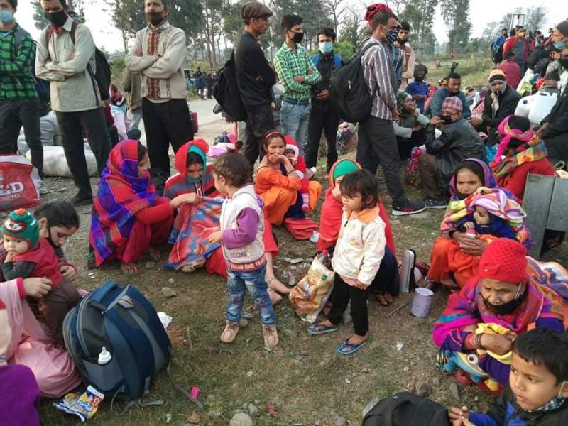 दशगजामा अलपत्रलाई उद्धार गर्दै सुरक्षा निकाय