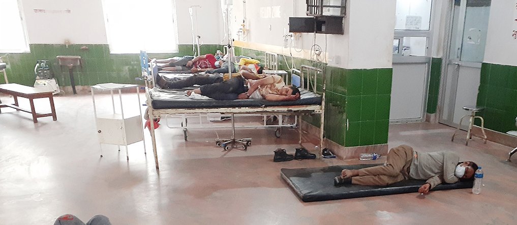 बाँके दुर्घटनाका मृतक र घाइते सबैको कोरोना रिपोर्ट नेगेटिभ