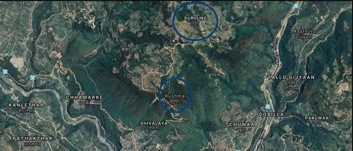 पर्वतमा पहिरोले २ घर बगाउँदा ३ जनाको मृत्यु, ६ जना बेपत्ता