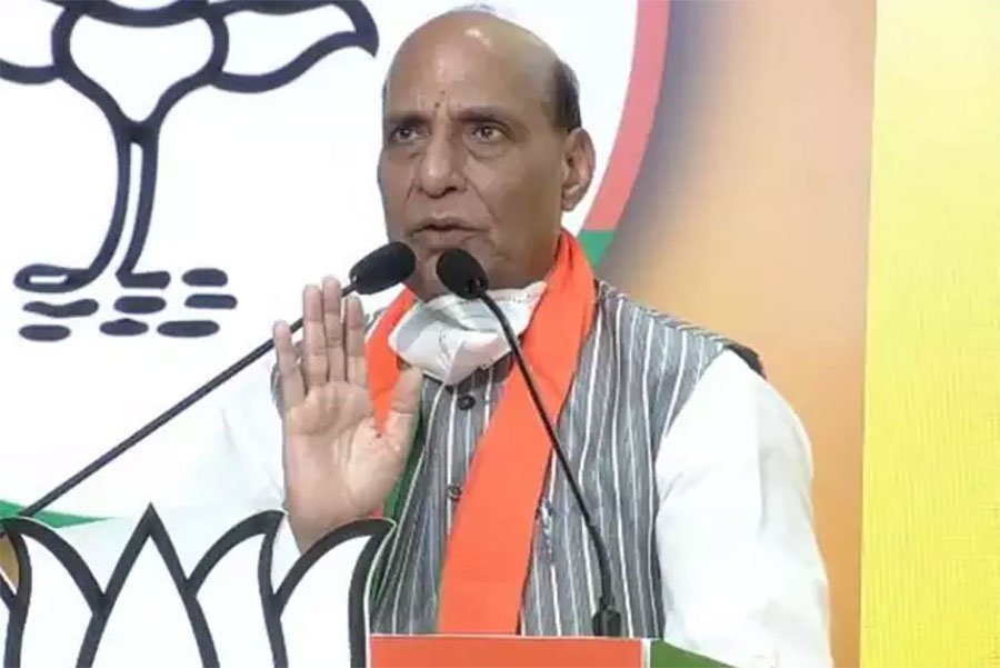 नेपाल–भारत सीमा विवादको समाधान वार्ताबाटै खोजिने : भारतीय रक्षामन्त्री सिंह