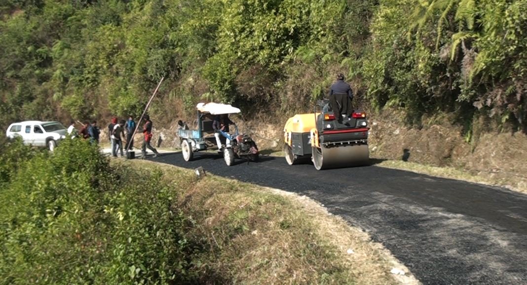बेनी–बगरफाँट–बरङ्जा सडकको स्तरोन्नति सुरु