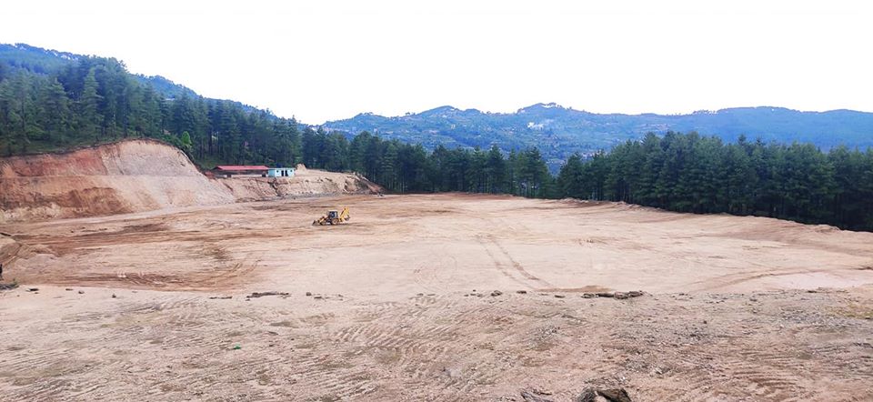 शैलुङ गाउँपालिकामा २ हजार मिटरको उचाइमा बनेको खेल मैदान फोटोमा हेर्नुहोस् (फोटो फिचर)