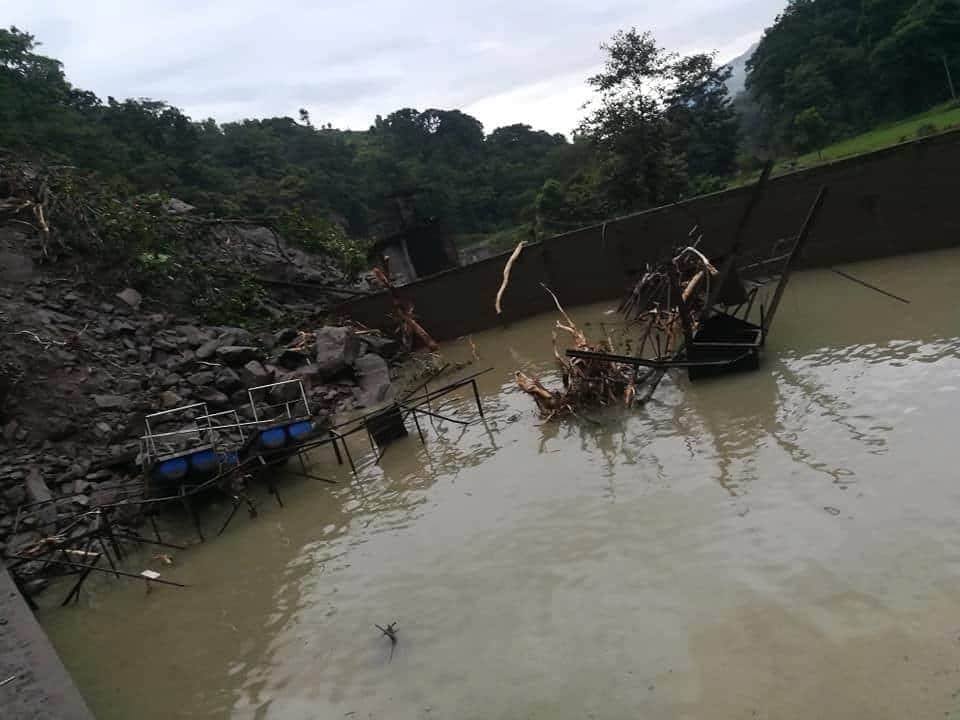 पहिरोले गर्दा इन्द्रावती तेस्रो जलविद्युत आयोजना जोखिममा