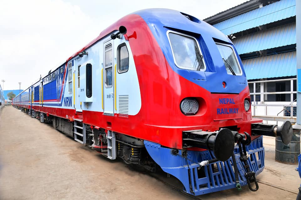 नेपालको इतिहासमा पहिलो पटक ब्रोडगेज रेल