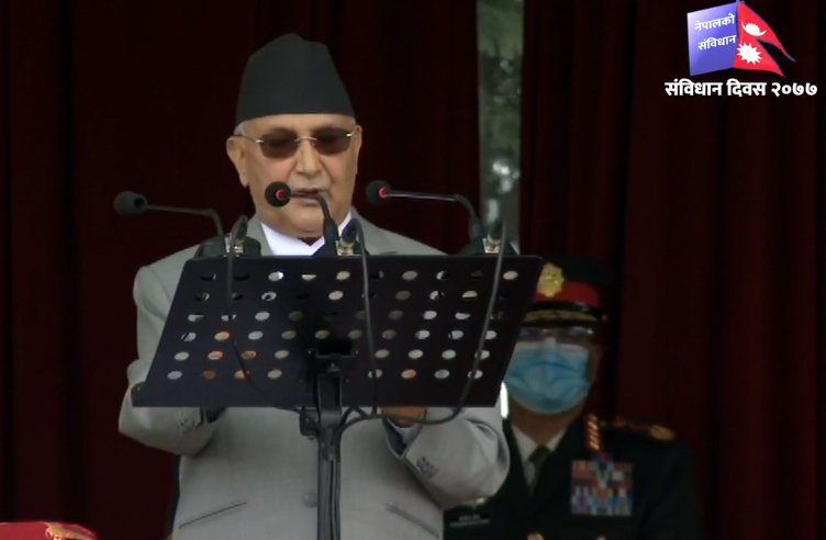 भ्रष्टाचारविरुद्ध बोल्दा मुखमा पानी हाल्दिनँ (प्रधानमन्त्रीको सम्बोधनको पूर्णपाठ)