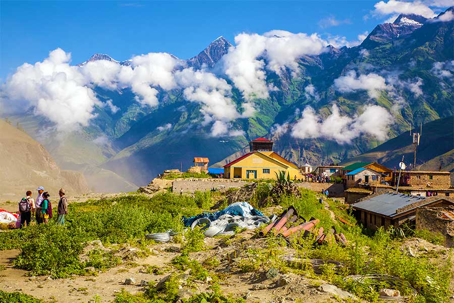 डोल्पाको उत्तरी क्षेत्रमा पर्ने उपल्लो डोल्पाका स्थानीय तहमा तत्काल खाद्यान्न ढुवानी गर्न माग