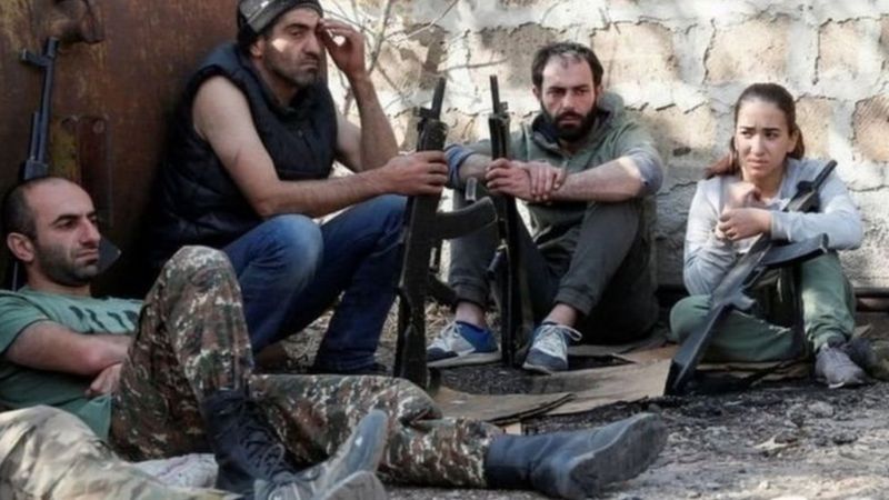 युद्धविरामको एक महिनापछि अर्मानिया अजरबैजानबीच पुनः झडप, चार सैनिक मारिए