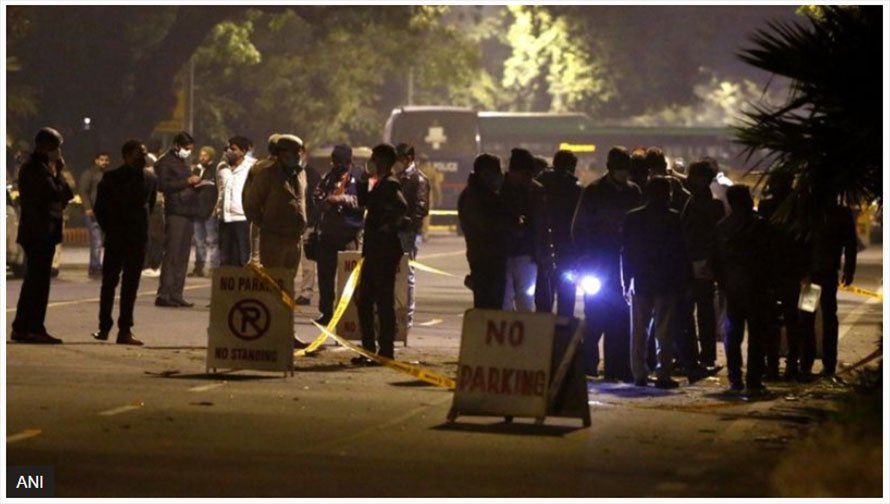 नयाँदिल्लीस्थित इजरायली दूतावास नजिक बम विष्फोट, भारतभर सुरक्षा व्यवस्था कडा