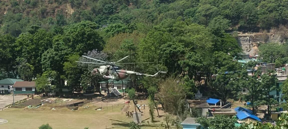 दार्चुला–तिङ्कर सडकको तीन मन्त्रीद्वारा हवाई निरीक्षण