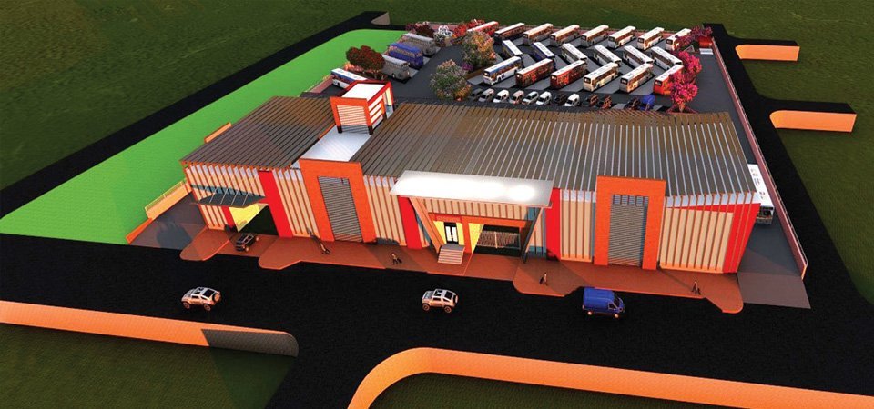 धरानमा स्मार्ट बसपार्क बन्दै, यस्तो छ संरचना