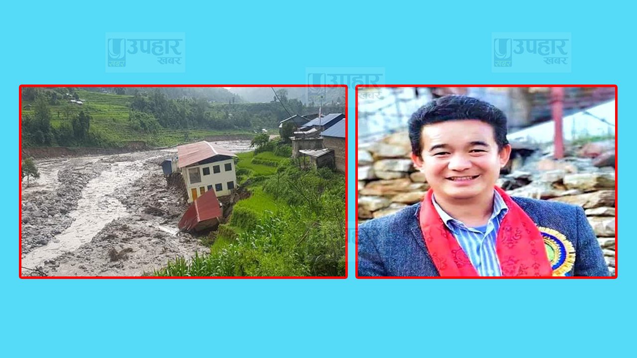 हेलम्बुका बाढी प्रभावितलाई १/२ मिहना भित्र आफ्नै घरमा सार्ने अध्यक्ष शेर्पाको प्रतिबद्धता