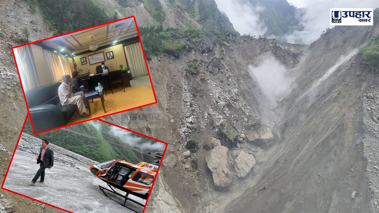 ‘हेलम्बुमा तत्काल पहिरोको जोखिम घट्ने स्थिति छैन, वैकल्पिक बसोबासका लागि प्रयासरत छु’ : अध्यक्ष शेर्पा