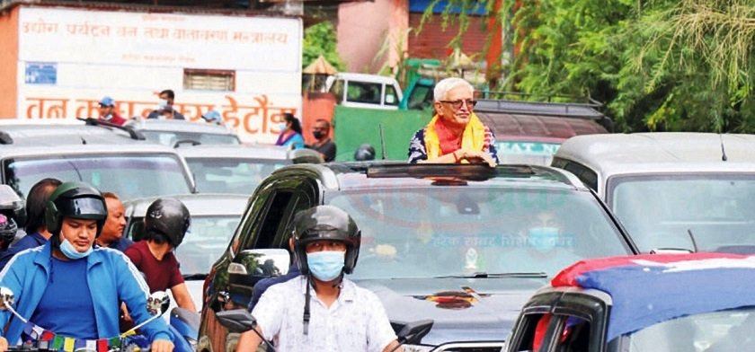 ओली शैलीमा पौडेलको बिदाई