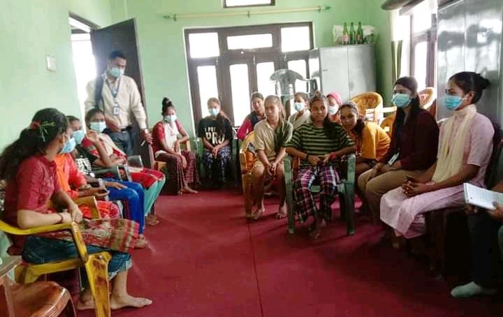 बाल विवाह सामाजिक कुसंस्कार रोक्न कैलालीमा रुपान्तरण कक्षा