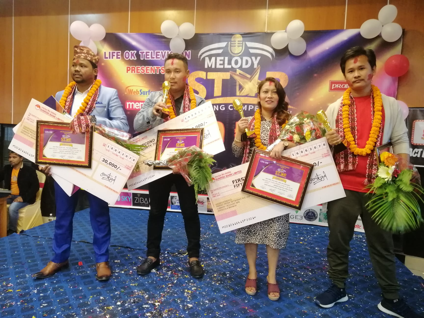 मेलोडी स्टार कम्पिटिसनको उपाधि काठमाडौँकी जेनी श्रेष्ठलाई