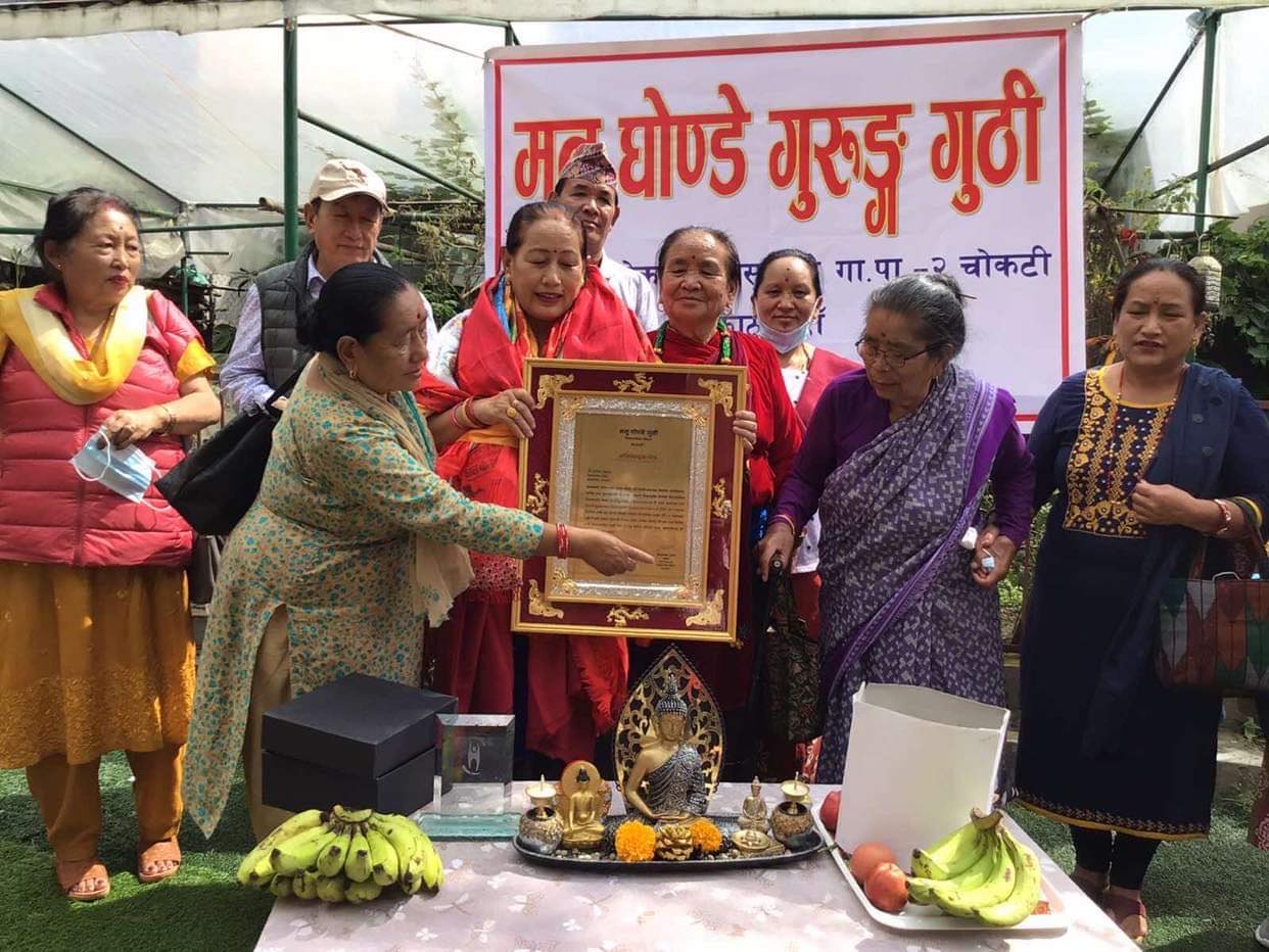 अन्तर्राष्ट्रीय मानववादी पुरस्कार शान्ति गुरूङलाई प्रदान