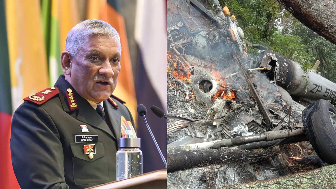 हेलिकप्टर दुर्घटनामा भारतीय रक्षा प्रमुख विपिन रावतको निधन भएको पुष्टि