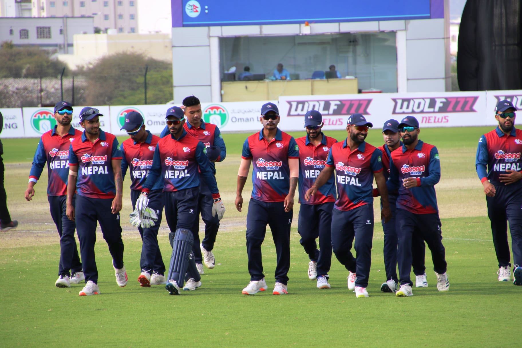 ओमानले दियो नेपाललाइ २६८ रनको लक्ष्य