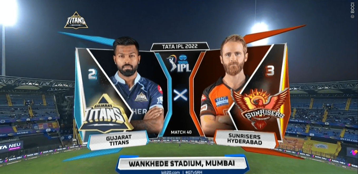 आईपीएल : सनराईजर्स हैदरावादलाई हराउँदै गुजरात टाइटन्स शीर्ष स्थानमा