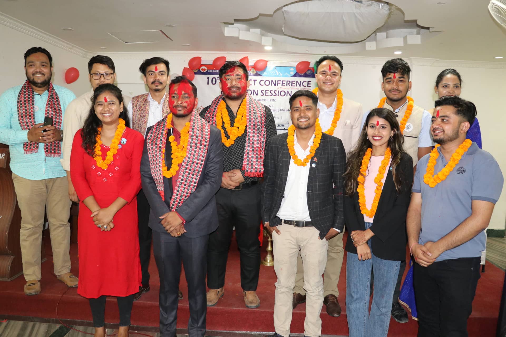 प्रास्तवित नयाँ लियो जिल्ला परिषद ३२५ एन को कार्य समिति चयन