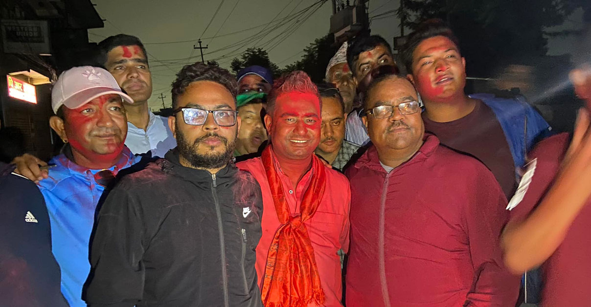 कागेश्वरी मनोहरा नगरपालिका–९ मा नेपाली कांग्रेसका अनिल थापा निर्वाचित