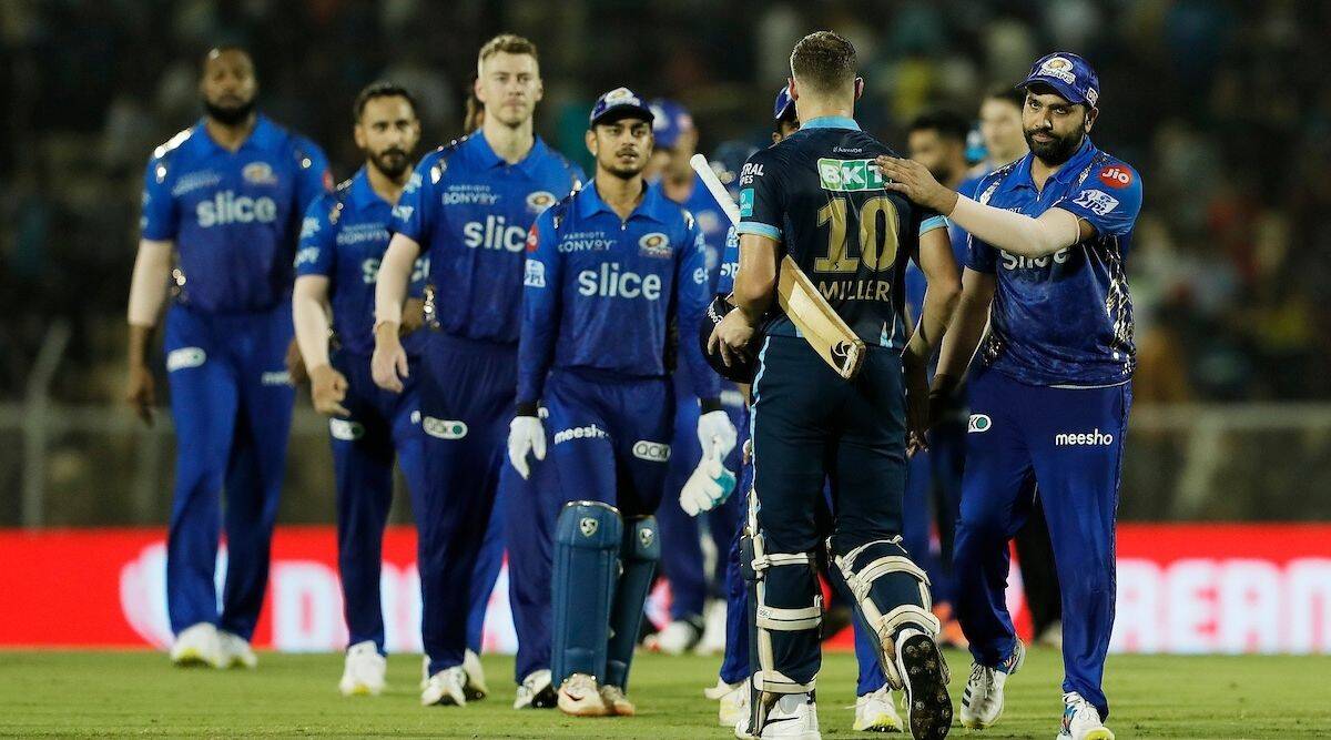 आईपीएल : मुम्बई इन्डियन्स विजयी, शीर्षस्थानको गुजरात पराजीत