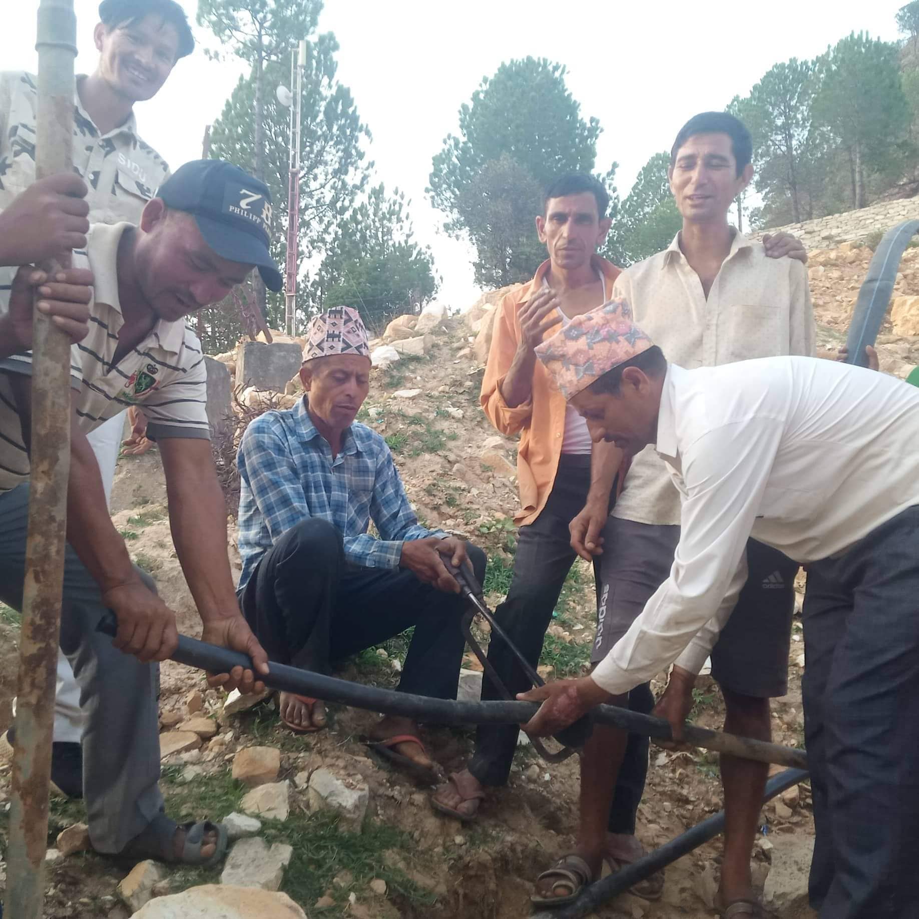 स्वतन्त्र उमेदवार बिजय भएको गाउँपालीकामा चुनाबि नारा पूरा गर्दै