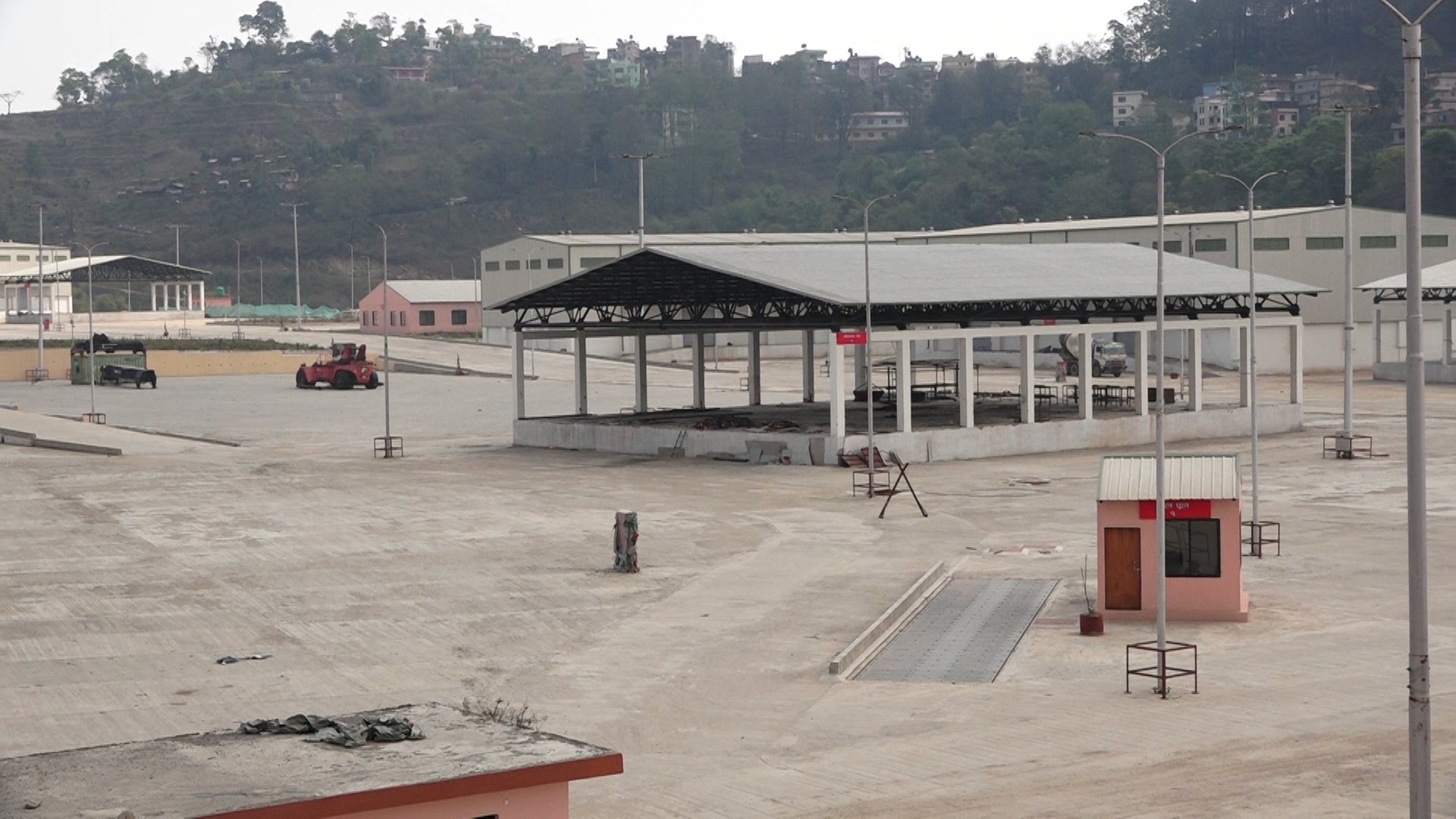 काठमाडौँको चोभारमा रहेको सुक्खा बन्दरगहबाट निर्यात सुरु