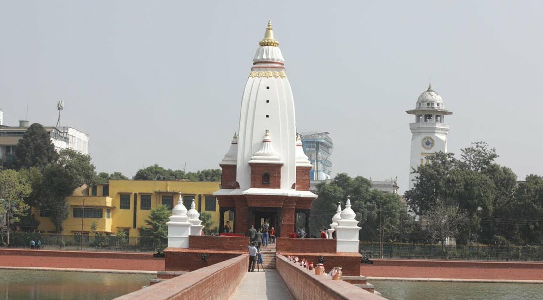 रानीपोखरीबीचमा रहेको बालगोपालेश्वर मन्दिर आज विहानैदेखि खुला