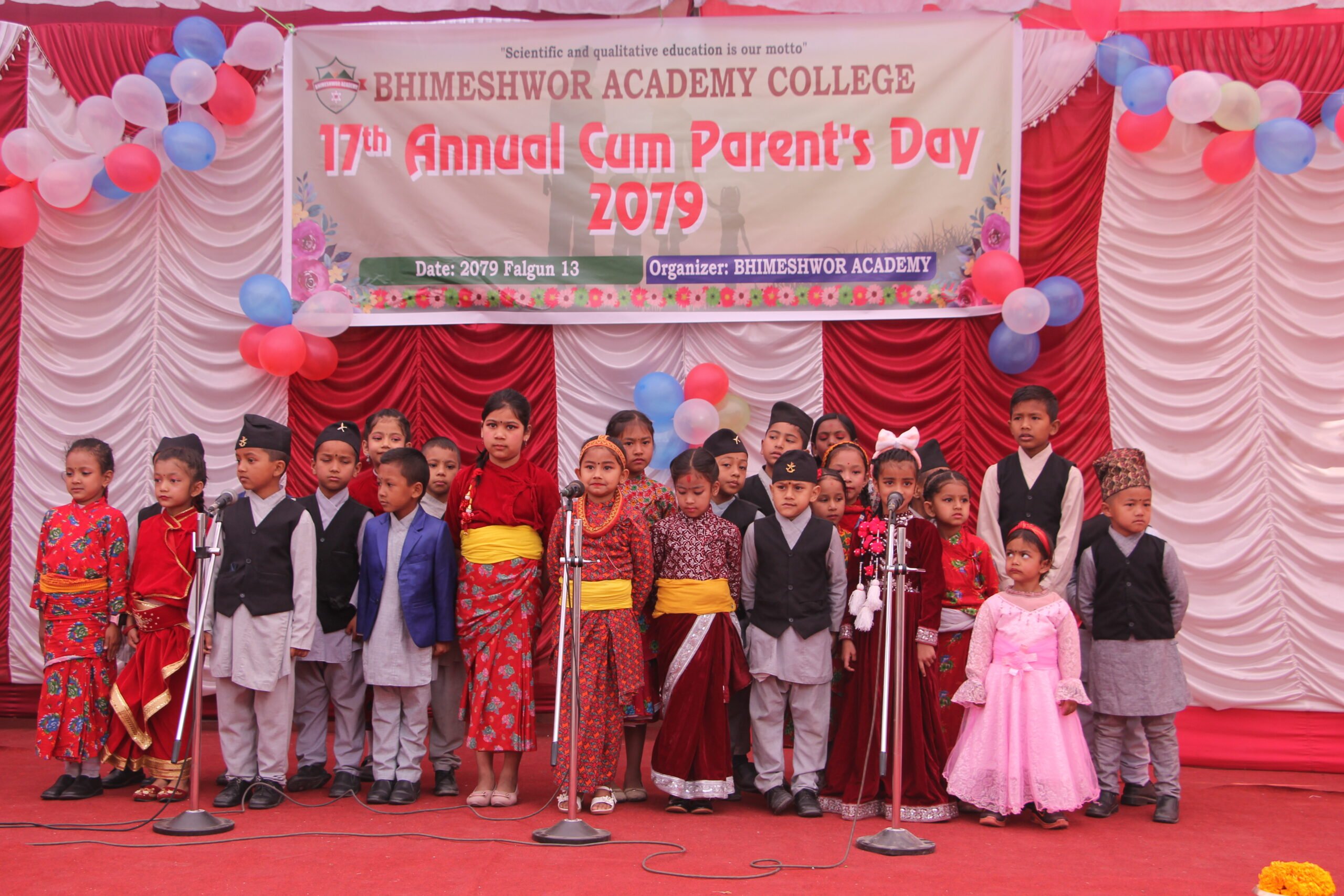 भिमेश्वर एकेडेमीले मनायो विद्यालयको १७ औँ बार्षिकोत्वस एवं अभिभावक दिवस (भिडियो)