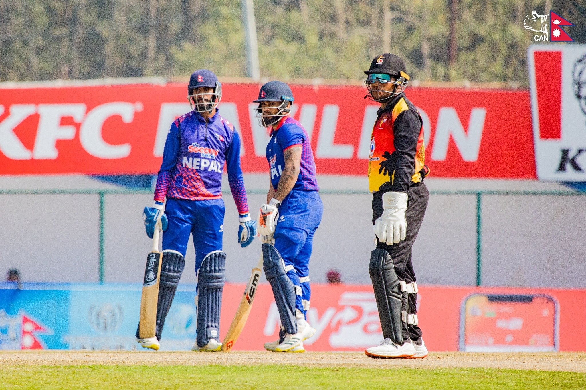 पपुवा न्यू गिनीमाथि नेपालको शानदार जित, ७ .४ ओभरमै लक्ष्य पुरा