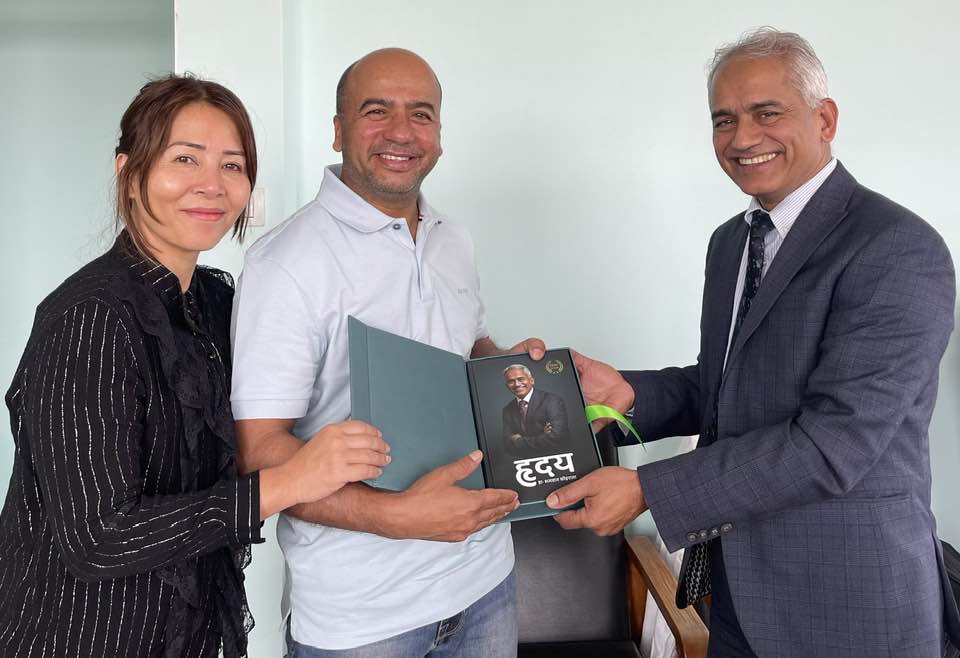 ‘काठमाण्डौ ईन्स्टिच्यूट अफ चाईल्ड हेल्थ स्थापाना गर्ने अभियान’ मा जोशीको १ लाख बढी सहयोग