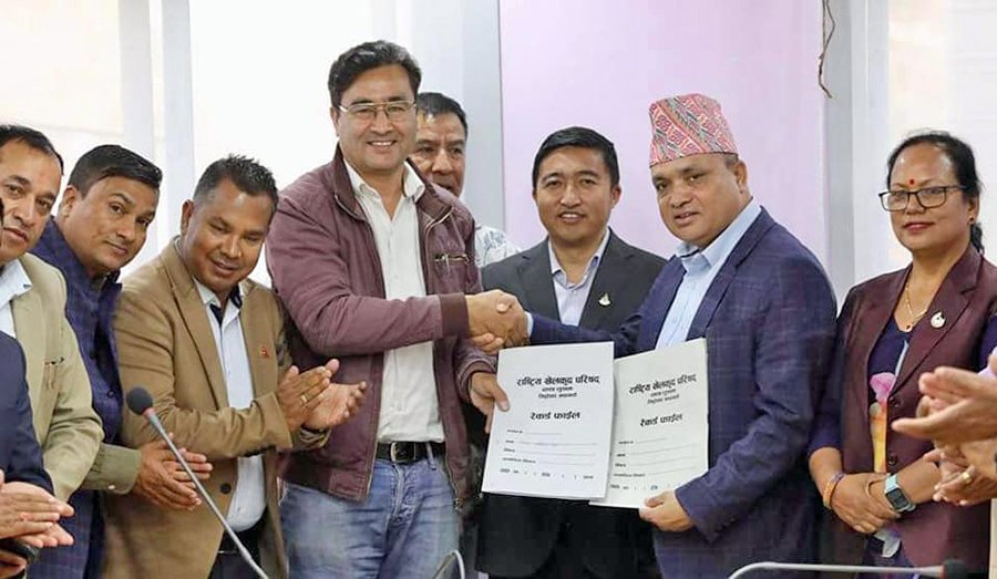 कागेश्वरी मनोहरा खेलकुदको हब बन्दै, कबर्डहल निर्माणका लागि भयो सम्झौता