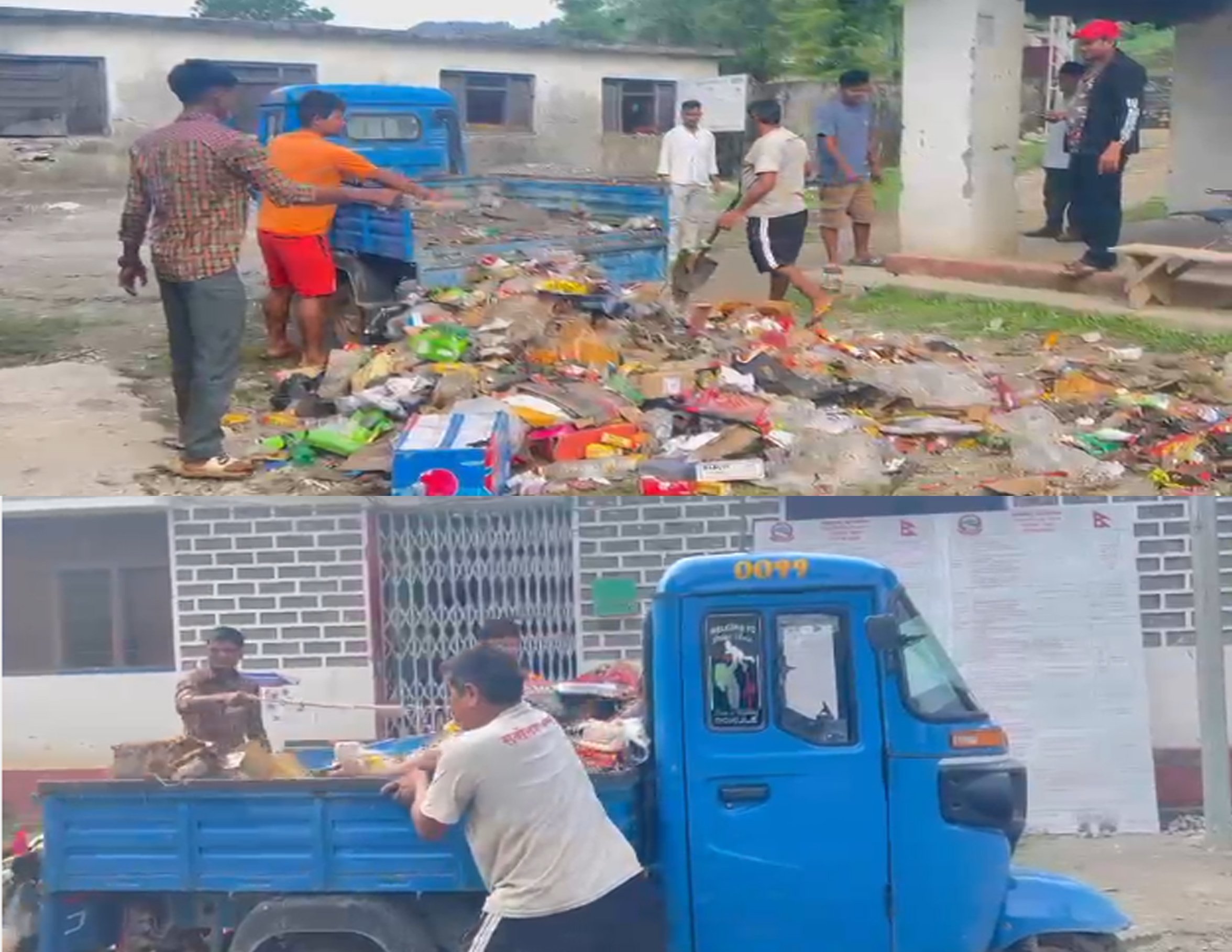गोकुलेश्वर बजार क्षेत्र फोहोरले कुरुप, स्थानीयले किन थुपारे नगरपालिका परिसरमा फोहर ?