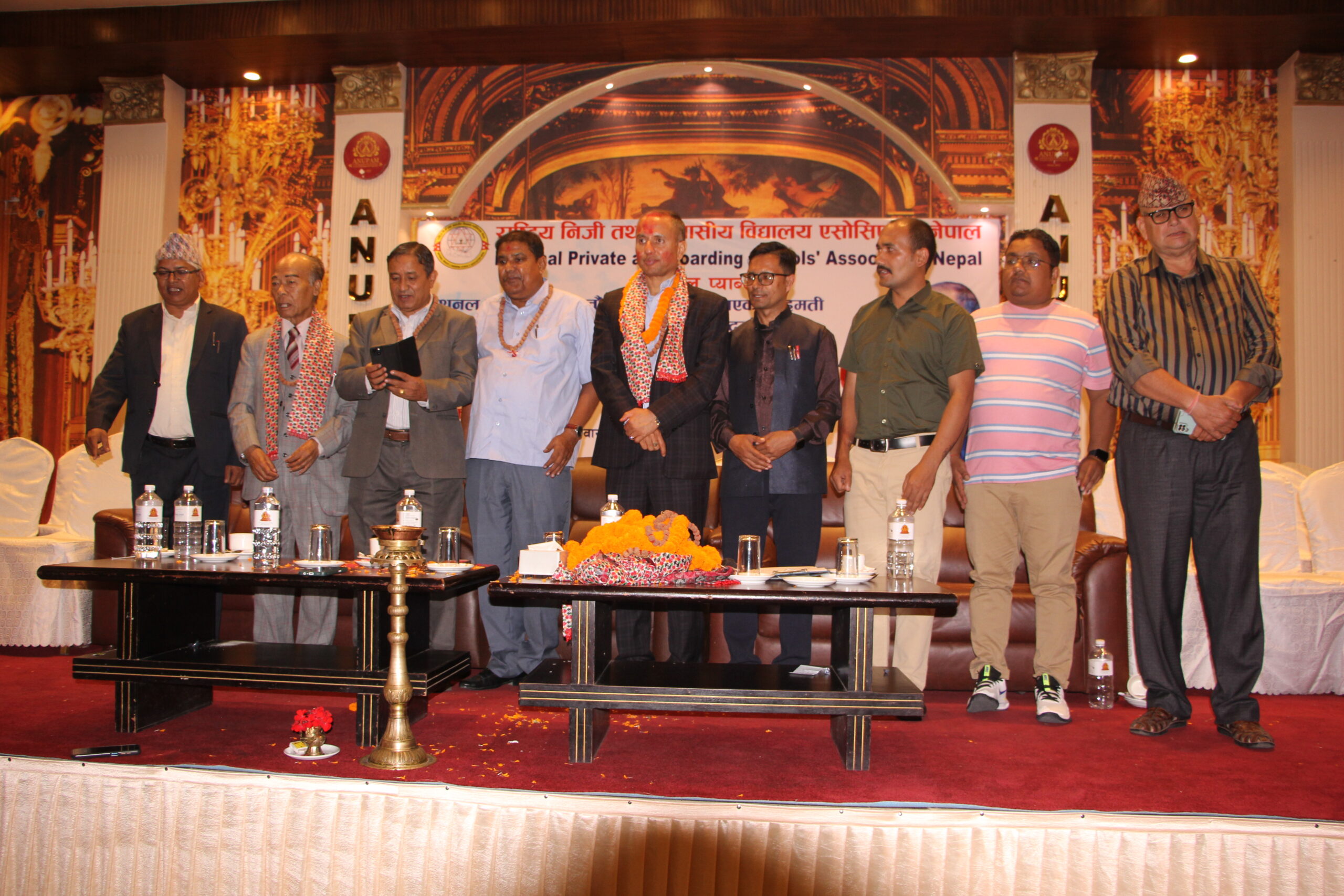 नेशनल प्याब्सनको अध्यक्षमा सुवास न्यौपानेको पदबहाली, पाण्डव हमाल अनुपस्थित