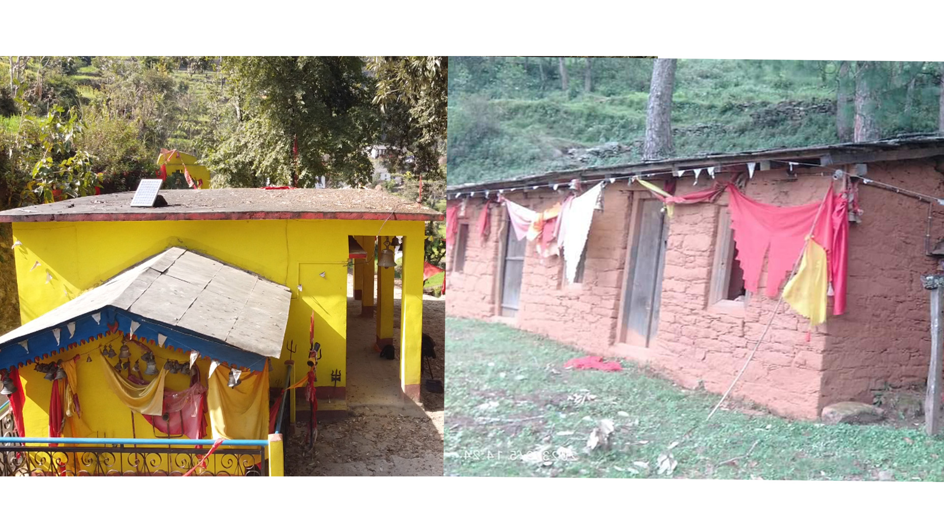 लेकम-६मा रहेकाे भैरबनाथ मन्दिरमा रात्रिकालिन जात्रा लाग्ने