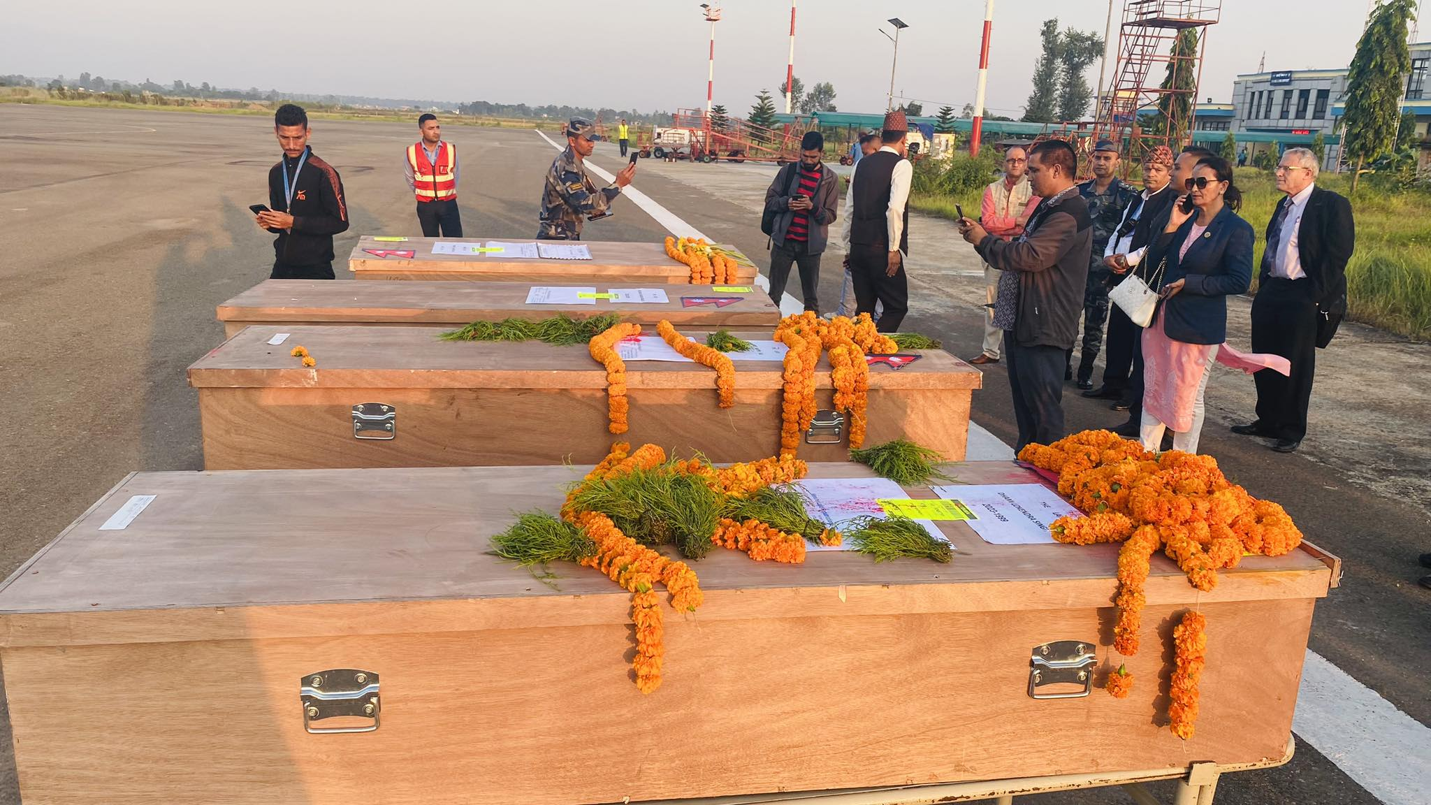 इजरायलमा मारिएका चार विद्यार्थीको शव आफन्तको जिम्मा लगाइयो