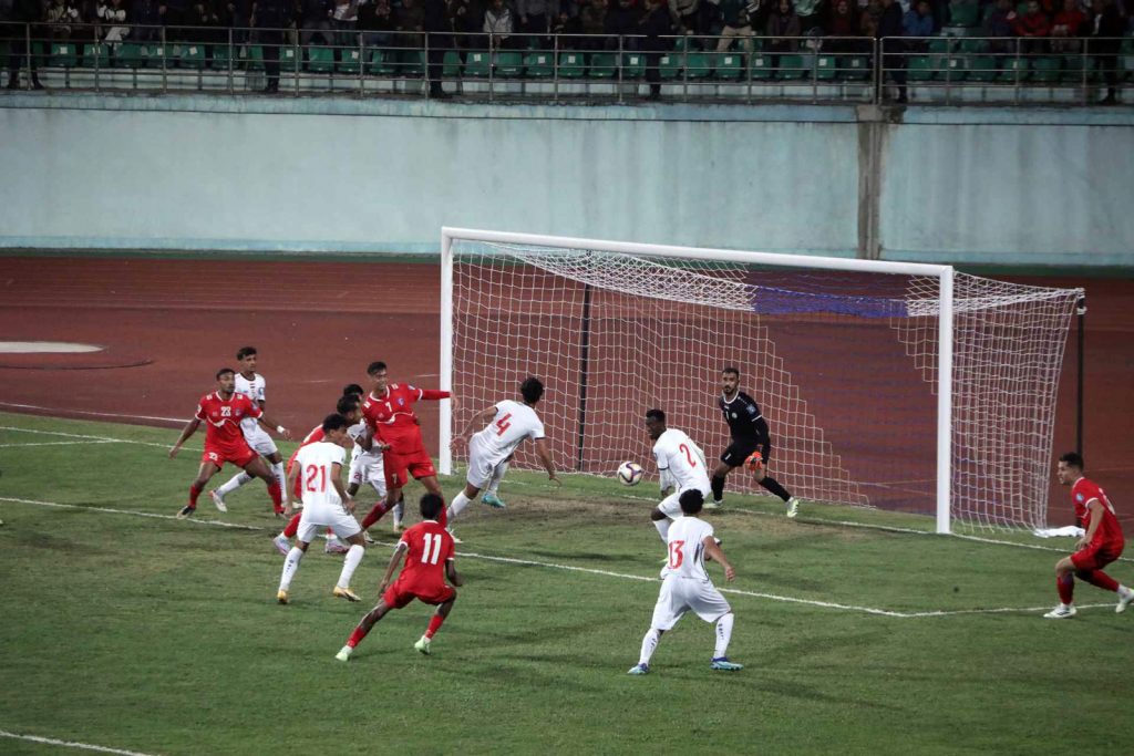 फिफा विश्वकप छनोटअन्तर्गत नेपाल यमनसँग पराजित