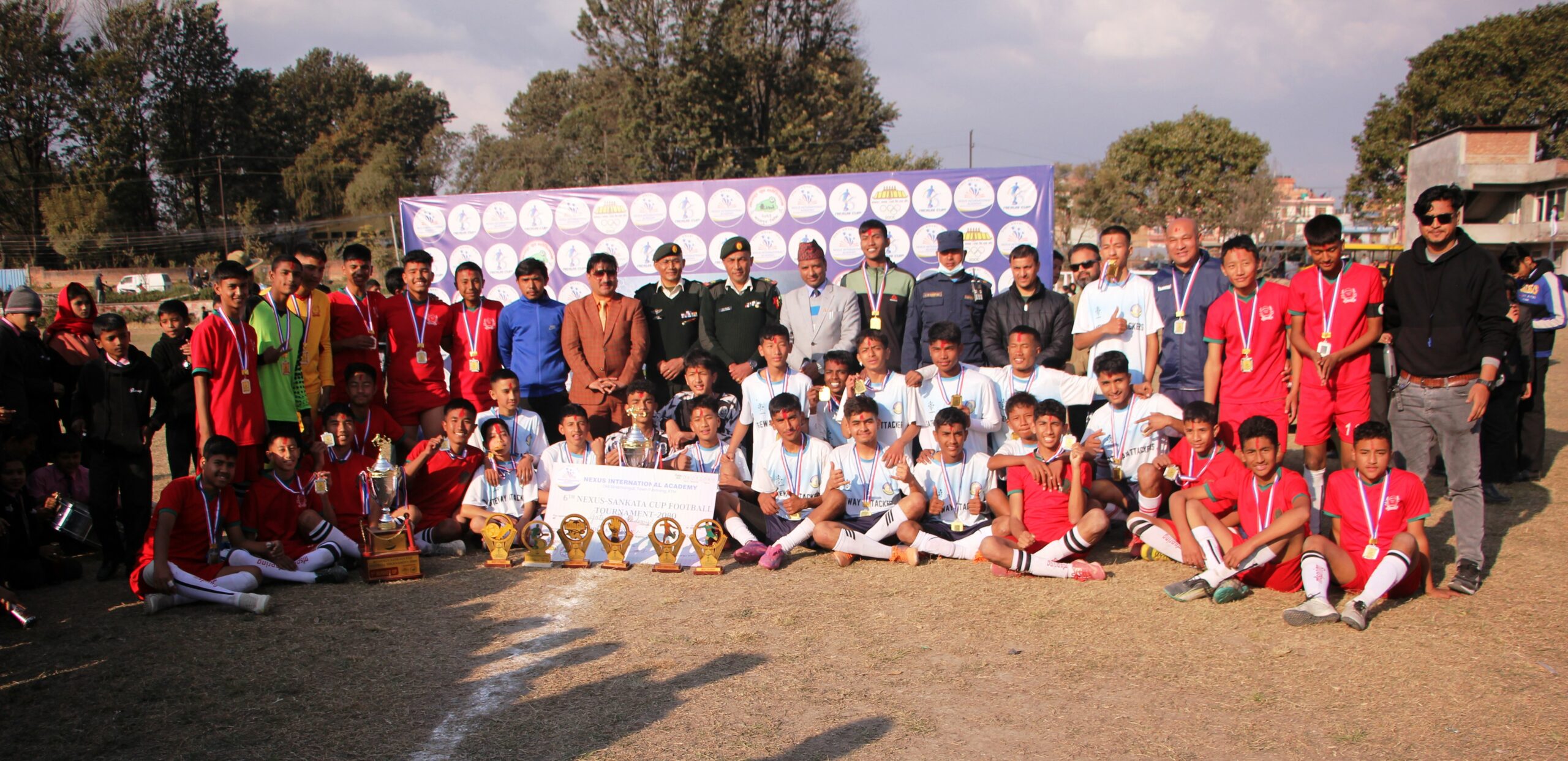 छैटौं नेक्सस संकटा क्लब फुटवल प्रतियोगिता २०८० को विजेता गेट वे स्कुल