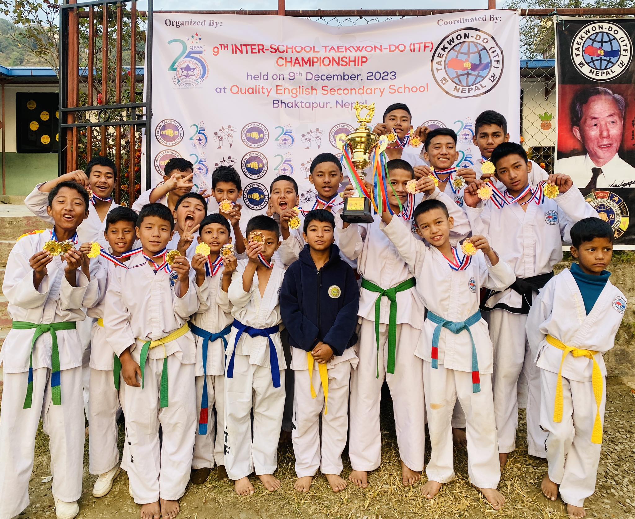 ताइक्वान्दो (आइटिएफ) च्याम्पियनसिप सम्पन्न, मदरल्याण्ड स्कुल च्याम्पियन