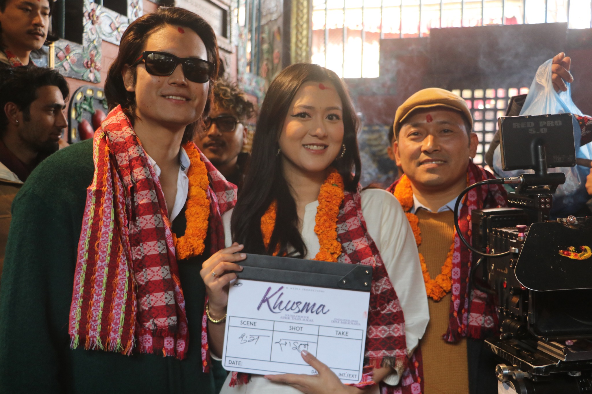 ‘खुस्मा’मा बाँधियो धिरज र उपासनाको जोडी